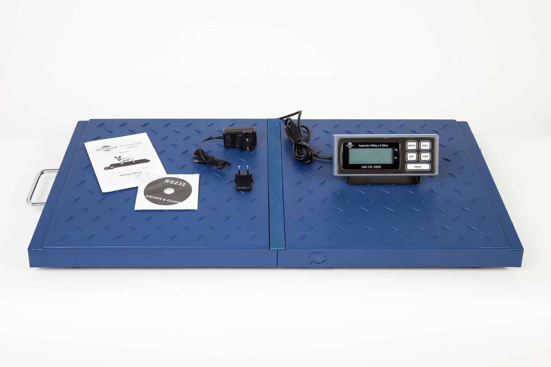 AM-VSX-180K Vet Scales with rubber mat