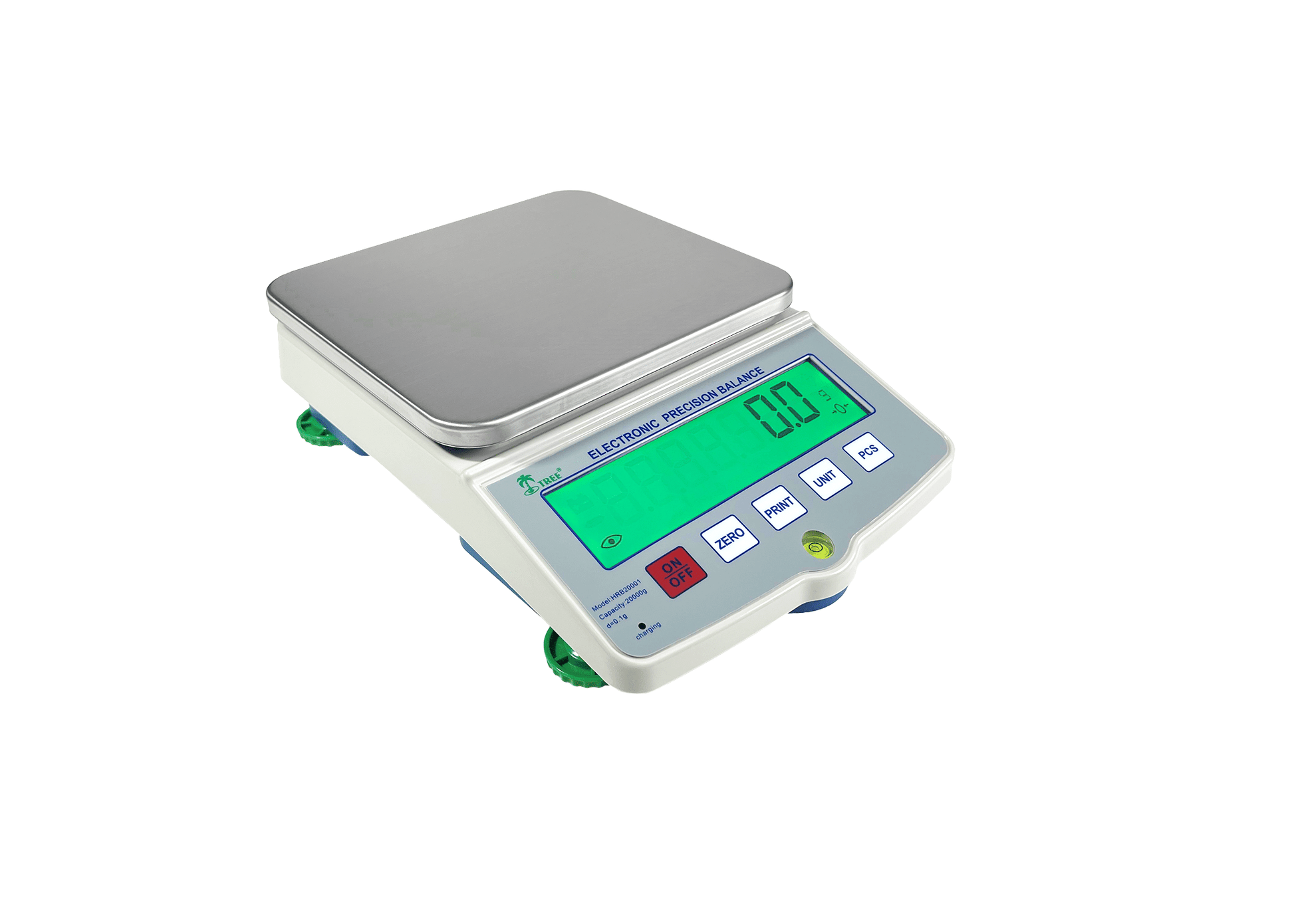 AM-HBH-20K1 Extended Resolution Laboratory Balance 20KG x 0.1g with hook for below balance weighing