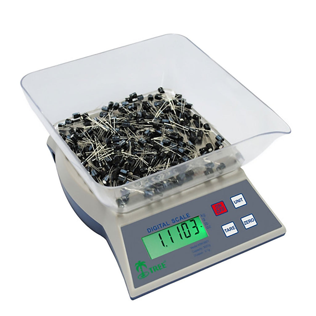 AM-KB-3K1 -- 3000g x 0.1g. K-Series Economy Laboratory Balances - Perfect Combination of Quality and Accuracy for Professional, Scientific and other Analytical Needs